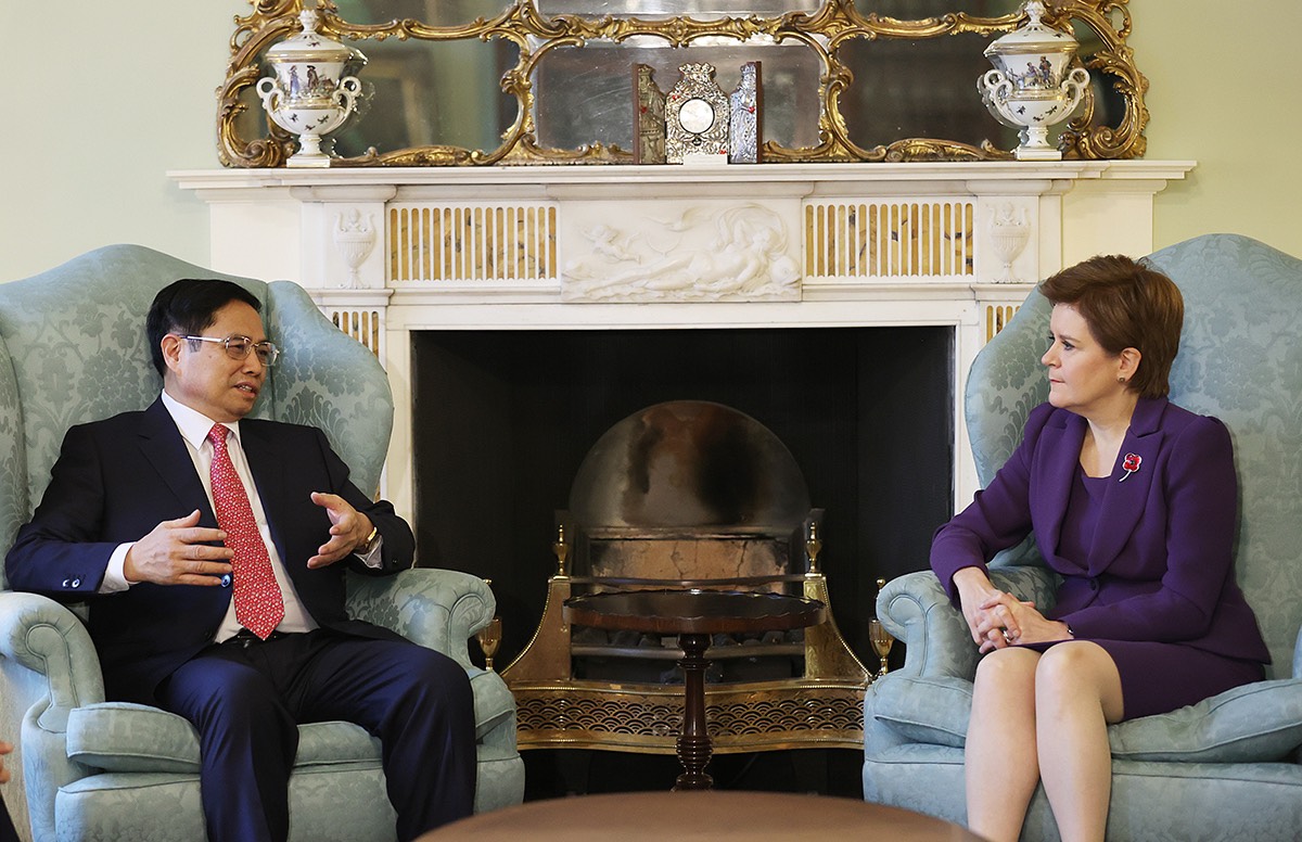 Thủ tướng Phạm Minh Chính mong muốn Việt Nam - Scotland hợp tác nông nghiệp công nghệ cao - Ảnh 1.