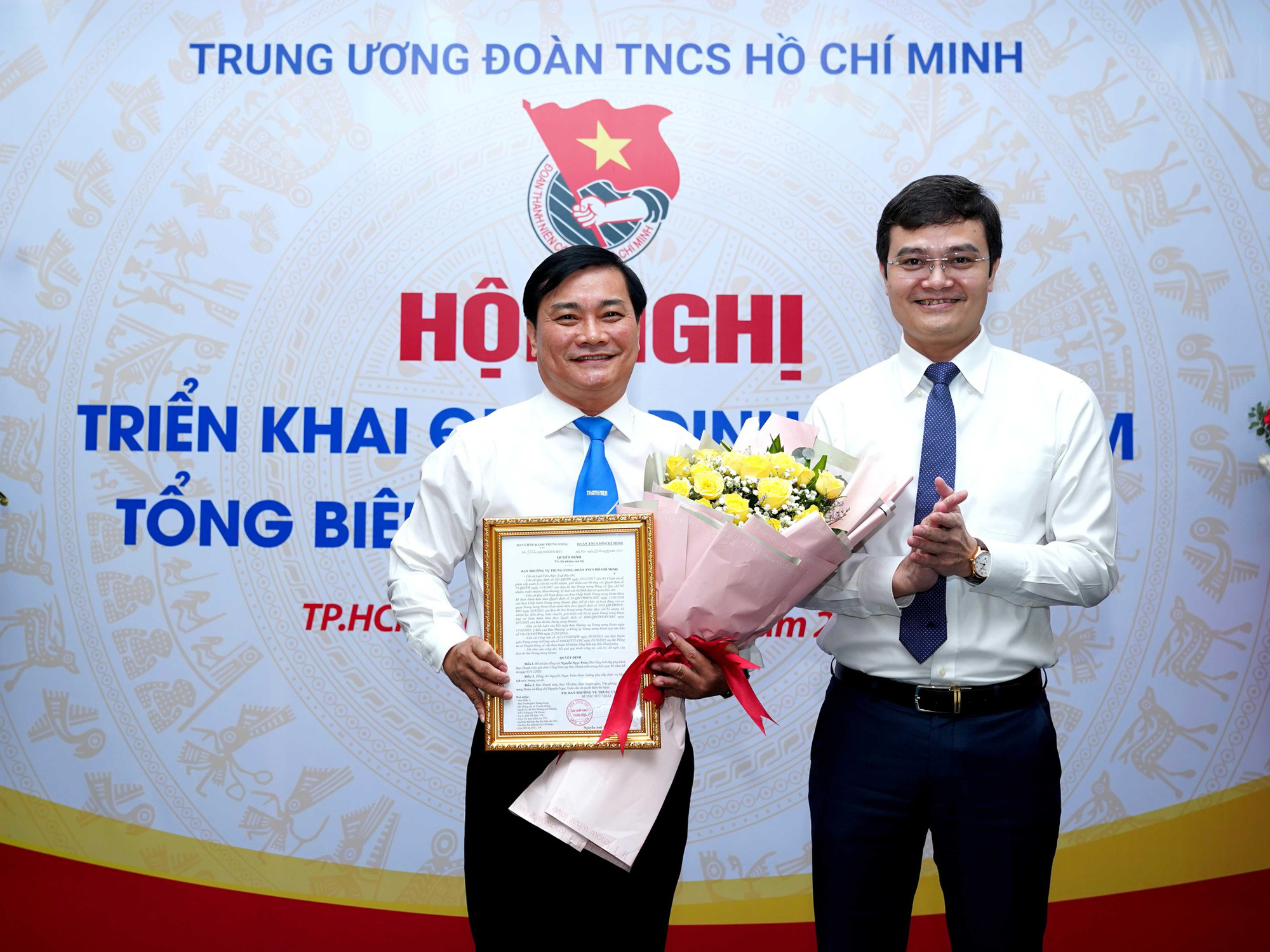 Trung ương Đoàn bổ nhiệm Tổng biên tập Báo Thanh Niên - Ảnh 1.