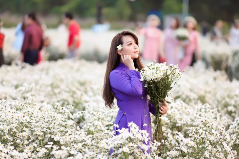 Top những vườn hoa thu hút giới trẻ Hà Nội trong mùa cúc họa mi 2021 - Ảnh 2.