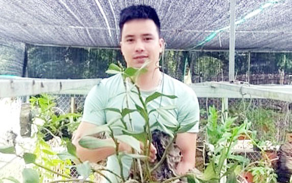 Lào Cai: Hotboy núi rừng làm giàu từ nghề trồng lan phi điệp, gia tài là vườn lan rừng vạn người mê
