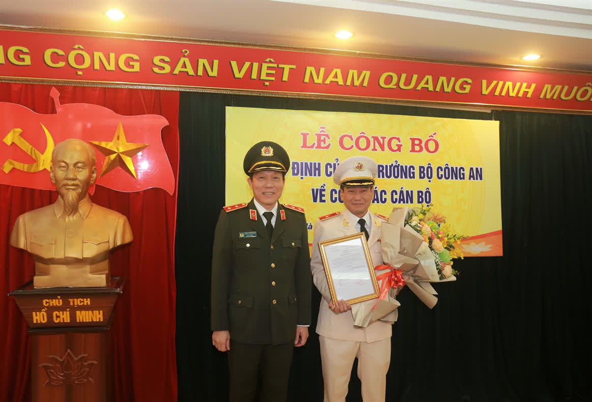 Thiếu tướng Đặng Xuân Hồng giữ chức Cục trưởng Cục Đối ngoại, Bộ Công an - Ảnh 1.