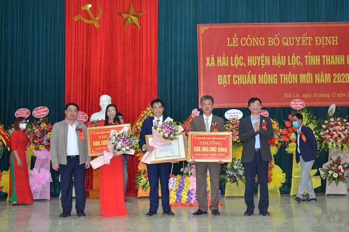 Thanh Hóa: Huyện Hậu Lộc thêm một xã đạt chuẩn nông thôn mới - Ảnh 2.