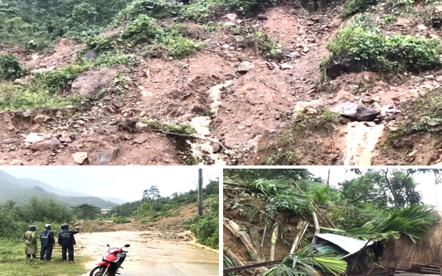 Quảng Ngãi: Chi ngân sách dự phòng cho huyện di dời khẩn cấp nhà dân khỏi vùng núi lở 