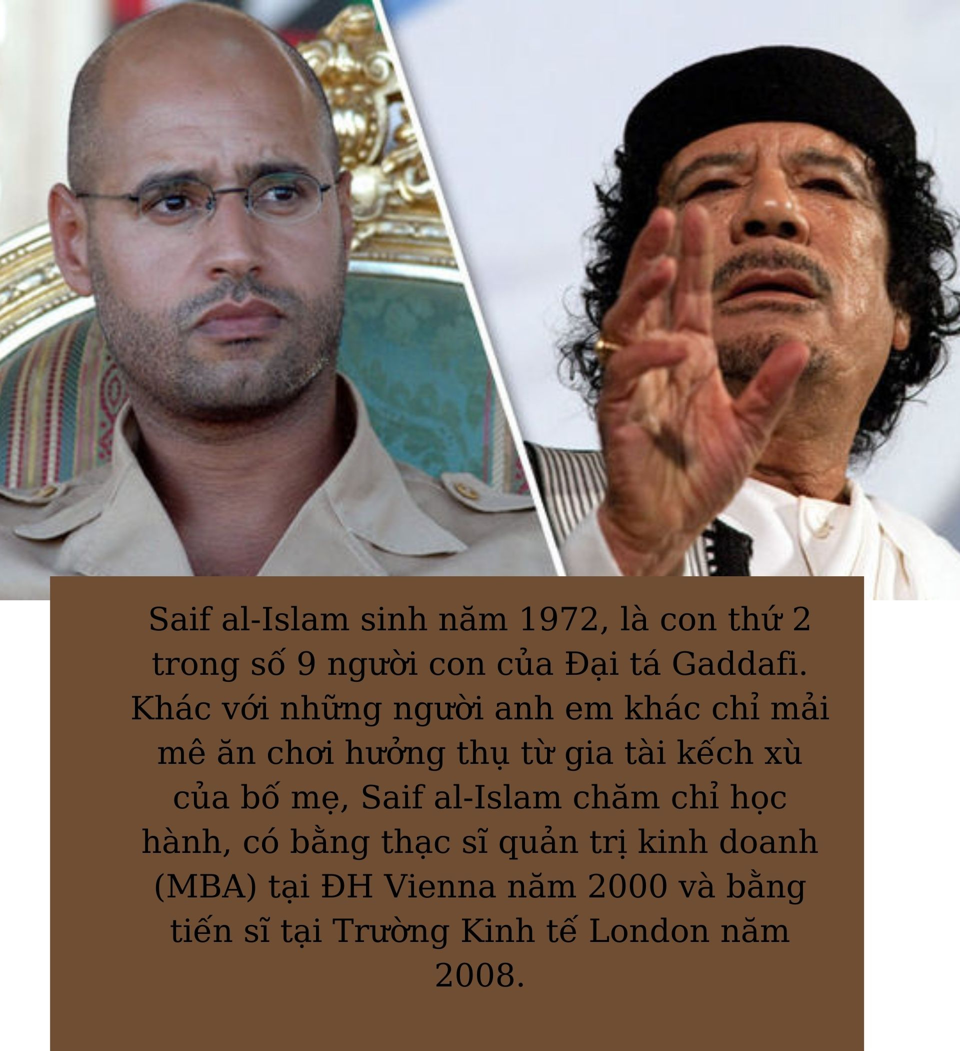 Saif al-Islam: Con trai Đại tá Gaddafi tranh cử tổng thống để cứu Libya - Ảnh 1.