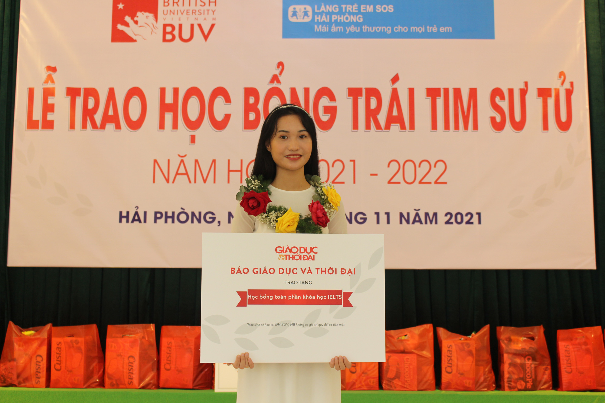 Hải Phòng: Nữ sinh Làng trẻ SOS đạt học bổng “Trái tim Sư tử” 1 tỷ đồng - Ảnh 1.