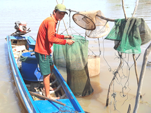 Mùa lũ miền Tây năm nay kém, nhấc dớn lên nhẹ tôm cá, dân giăng câu, thả lưới &quot;mắc vạ&quot; vì nạn buôn lậu - Ảnh 1.