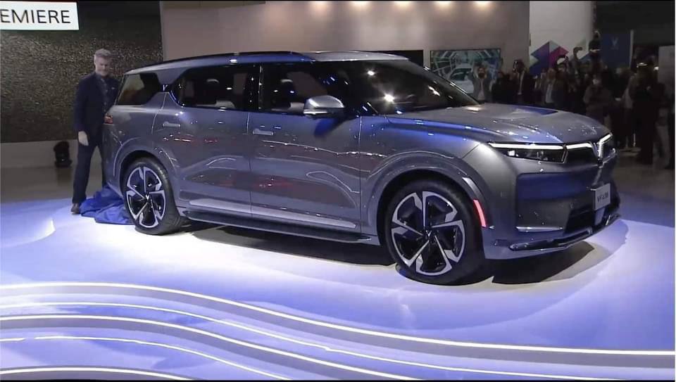 VinFast ra mắt thương hiệu xe điện tại Los Angeles Auto Show 2021 - Ảnh 4.