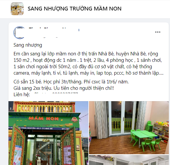 Giáo viên mầm non tư thục tại TP.HCM (Bài cuối): Nỗi niềm của chủ cơ sở - Ảnh 1.