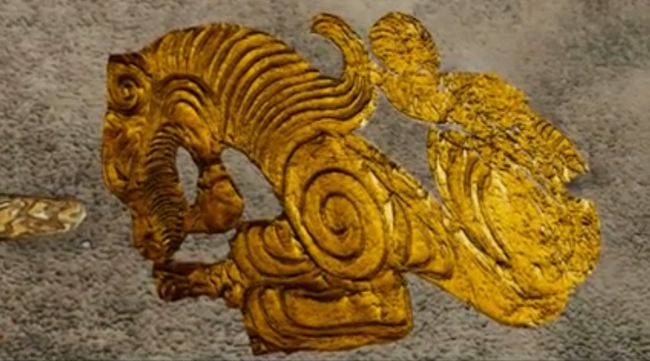 Khai quật được 'quốc bảo' sư tử vàng nặng 1 tấn trong lăng mộ cổ, bí ẩn danh tính mỹ nhân bên trong - Ảnh 2.