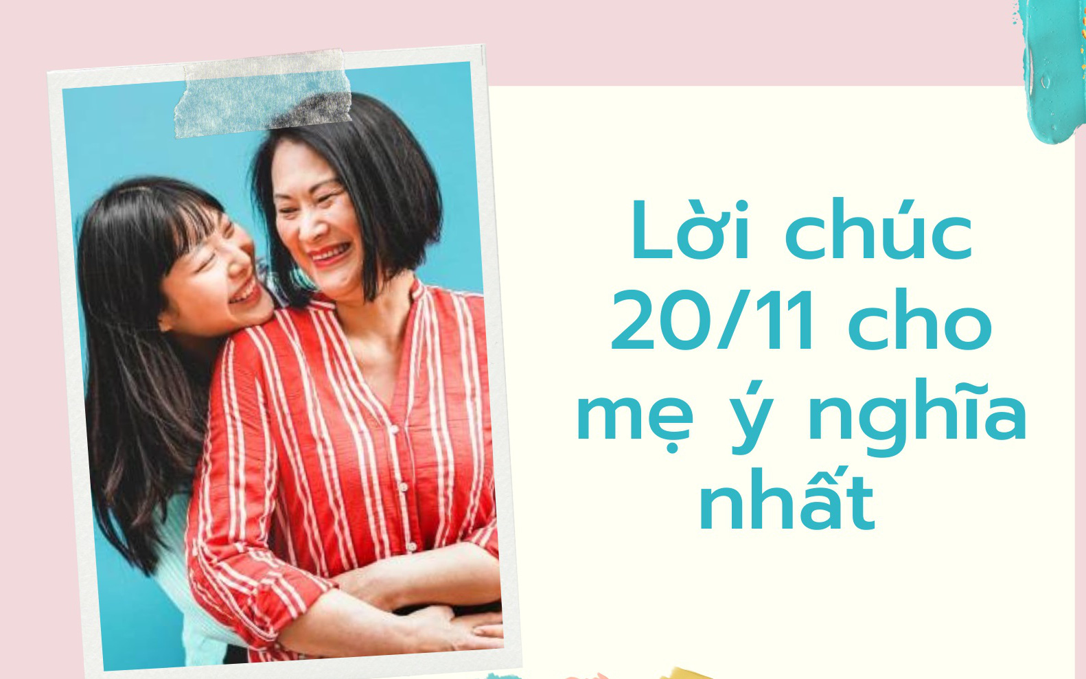 Lời chúc 20/11 cho mẹ là giáo viên ý nghĩa, cảm động nhất 2021