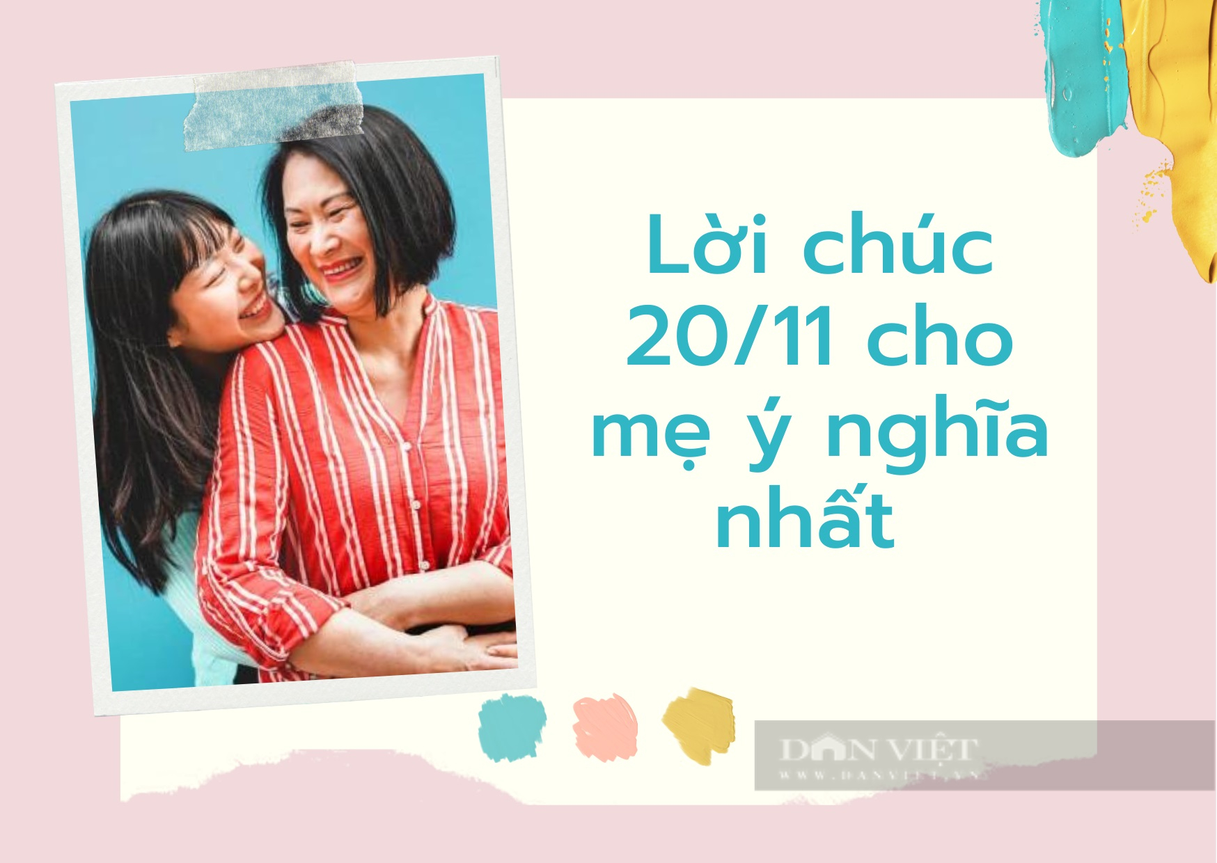 Một lời chúc đầy cảm xúc dành tặng cho các bà, các mẹ giáo viên trong ngày Nhà giáo Việt Nam 20-