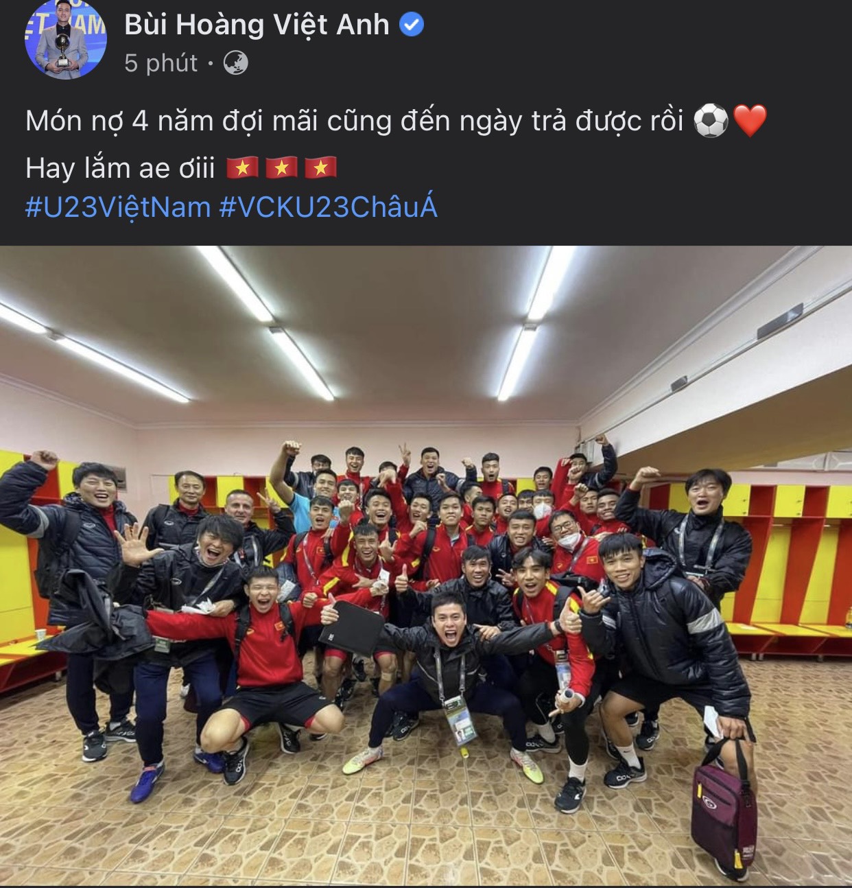 Trung vệ 1m87 của U23 Việt Nam: &quot;Món nợ 4 năm đã được trả&quot; - Ảnh 7.