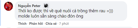 HLV Solskjaer được CĐV Việt Nam khuyên &quot;về quê nuôi cá, trồng rau&quot; - Ảnh 2.