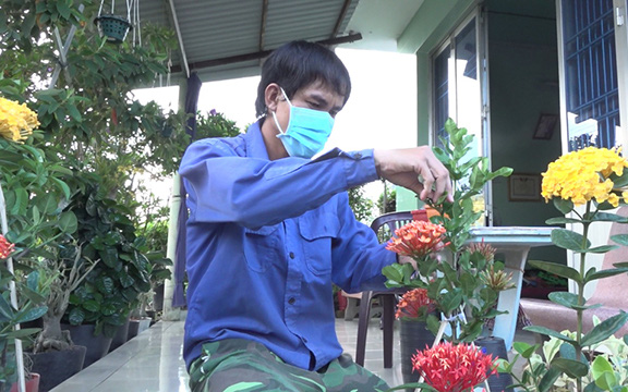 Trai làng tỉnh Đồng Tháp kỳ công trồng nhiều giống hoa lạ, cây bé xíu bán giá bạc triệu