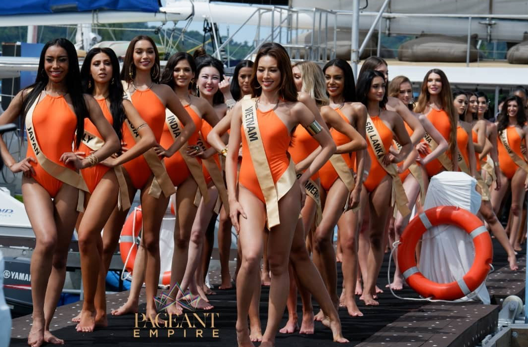 Thùy Tiên bị ngộ độc thực phẩm sát giờ thi bikini tại Miss Grand 2021 gây lo lắng - Ảnh 4.