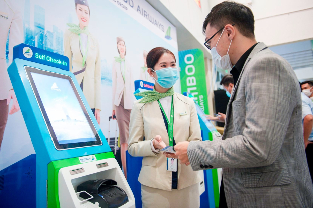 Bamboo Airways nâng cấp nhiều tính năng chưa từng có tronghệ thống kiosk check-intại các sân bay Việt Nam - Ảnh 1.