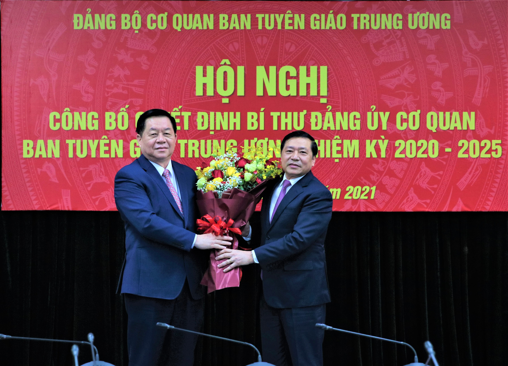 Phó Trưởng Ban Thường trực Ban Tuyên giáo Trung ương Lại Xuân Môn được chỉ định chức vụ Đảng - Ảnh 1.