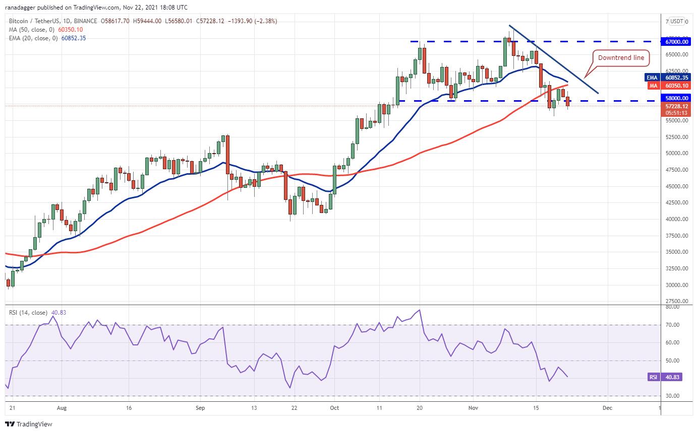 Giá Bitcoin hôm nay 23/11: Sau đợt nổi sóng, Bitcoin lao dốc, thị trường có dấu hiệu tiêu cực - Ảnh 1.