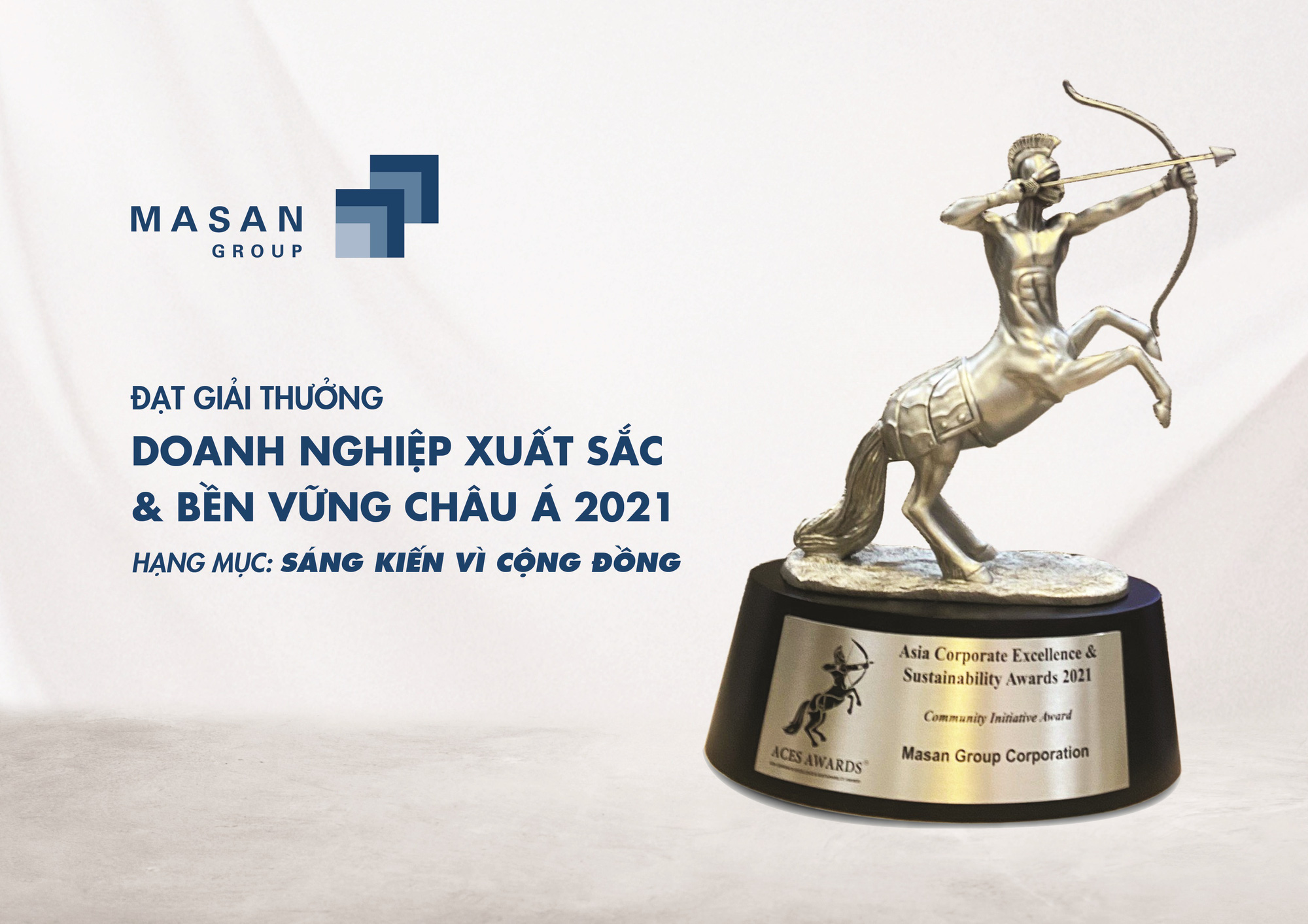 Masan Group được công nhận là DN có Sáng kiến vì Cộng đồng tại giải thưởng DN Xuất sắc và Bền vững Châu Á 2021 - Ảnh 1.
