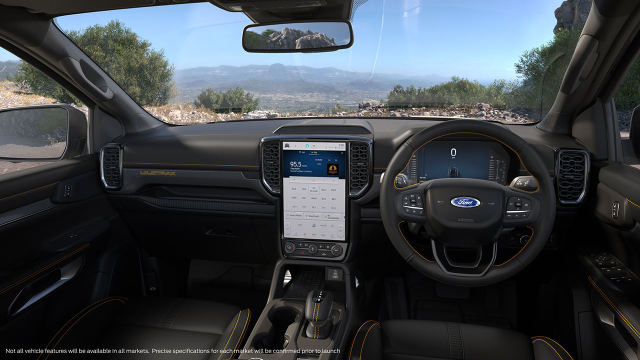 Ngắm trọn bộ ảnh chi tiết Ford Ranger 2022 vừa ra mắt, nội thất thoát xác xe bán tải - Ảnh 3.