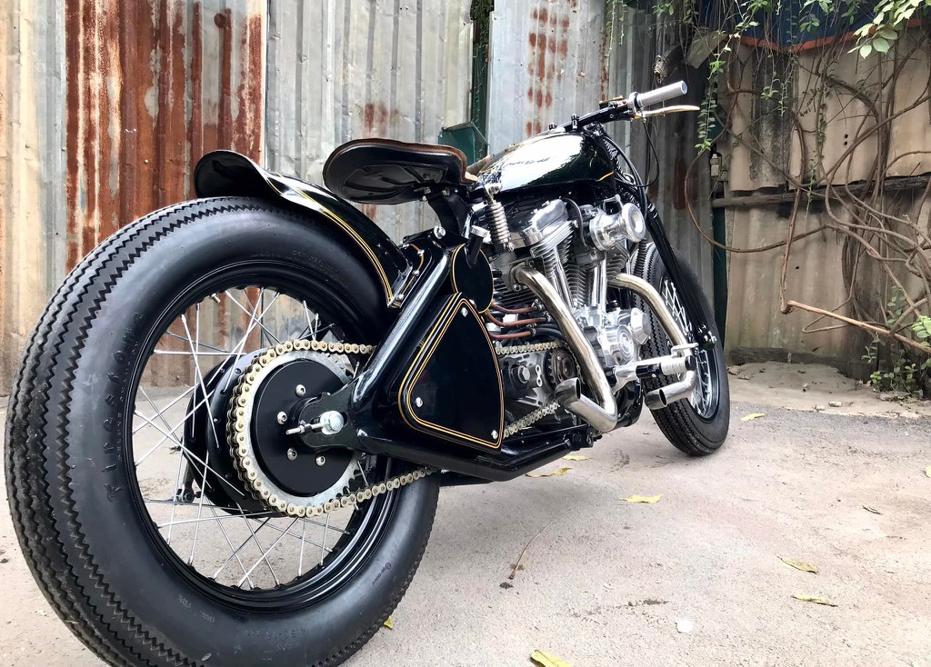 Harley Sportster 883 độ phong cách Nhật, đậm chất hoài cổ - Ảnh 7.