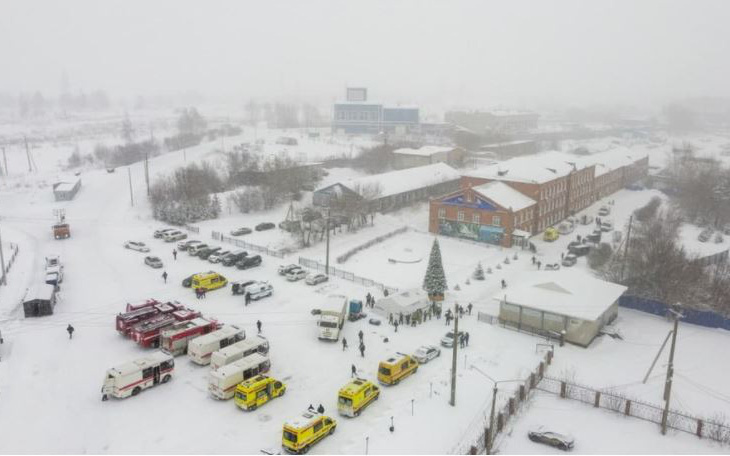 Hơn 50 người thiệt mạng sau vụ nổ hầm mỏ kinh hoàng ở Nga