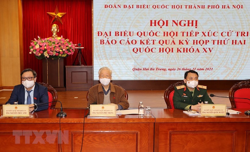 Tổng Bí thư Nguyễn Phú Trọng nói về xử lý sai phạm tại Bộ Y tế - Ảnh 2.