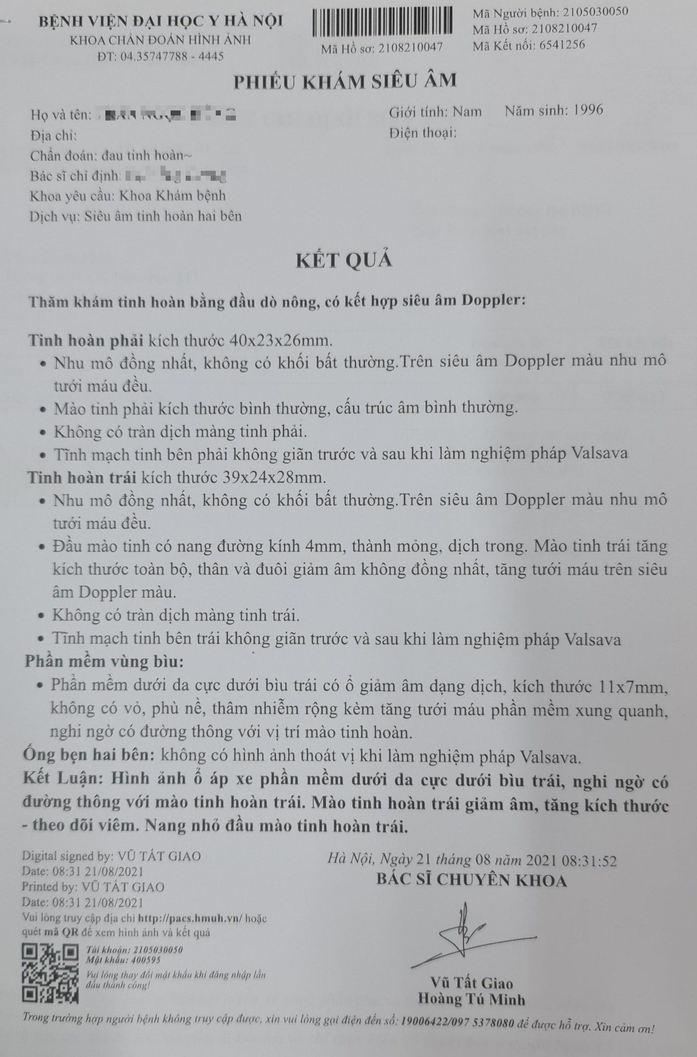 Lao tinh hoàn viêm tinh hoàn sưng đau dương vật - Ảnh 1.