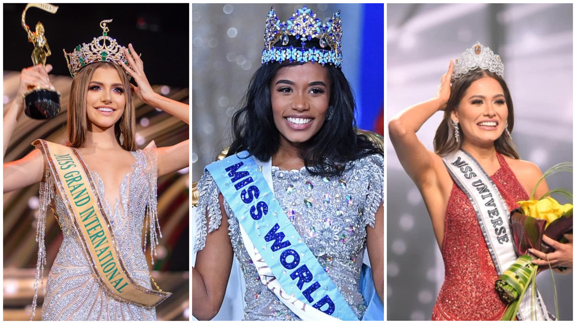 Miss World, Miss Universe, Miss Grand International diễn ra cùng thời điểm: Đặt lên bàn cân cuộc thi nào có “sức nặng” hơn? - Ảnh 1.