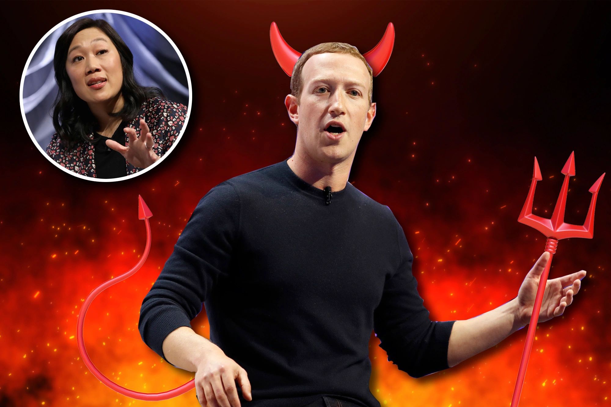 Mark Zuckerberg: &quot;Tỷ phú muốn thoát khỏi thế giới mà anh ta đã hủy hoại&quot;. Ảnh: @AFP.