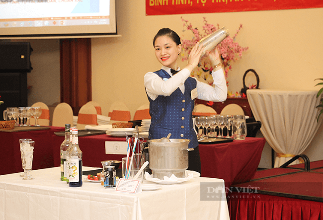 nghề bartender được nhiều bạn trẻ lựa chọn 