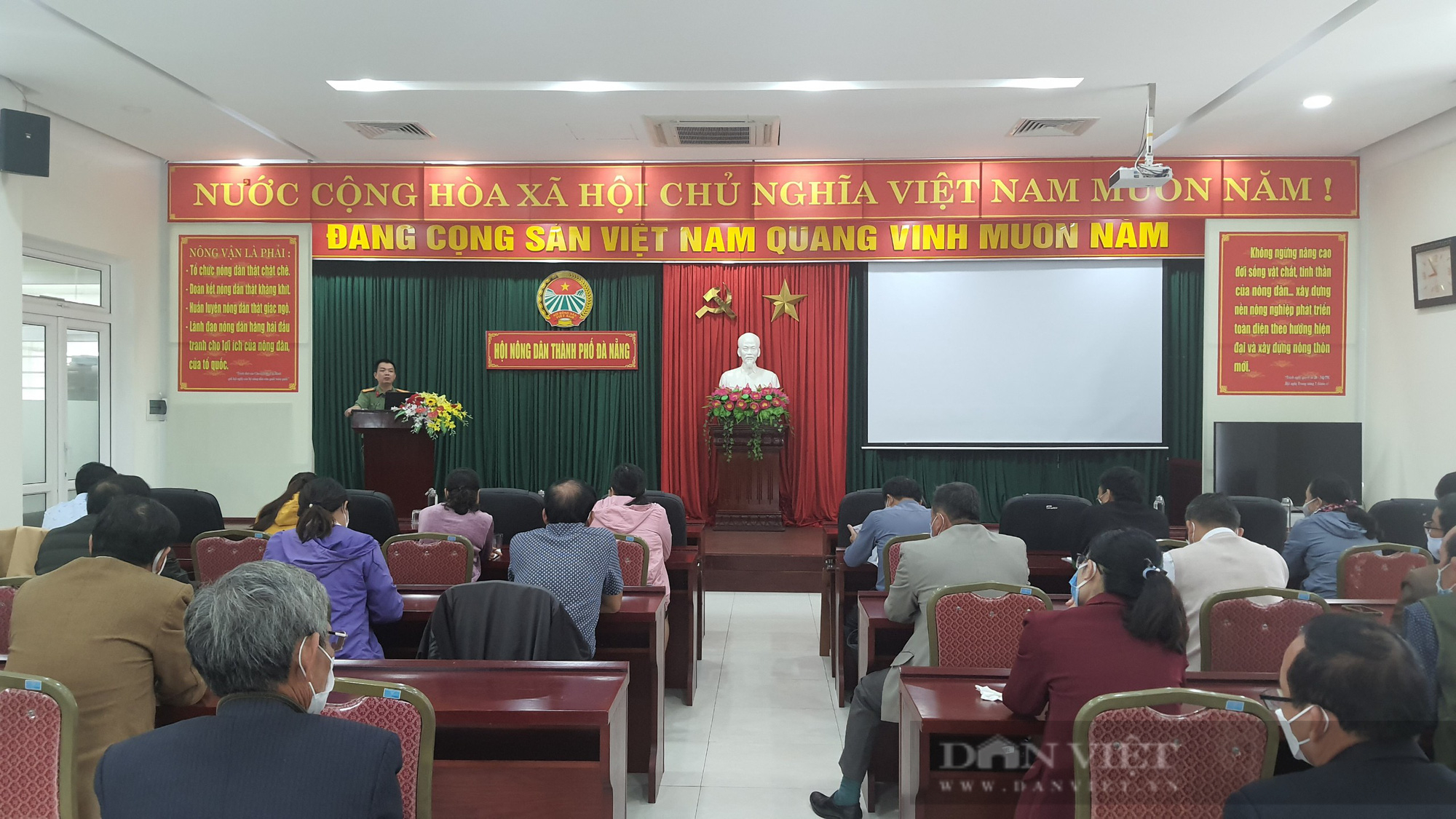 Đà Nẵng: Hội Nông dân tập huấn tuyên truyền phòng chống tội phạm - Ảnh 1.