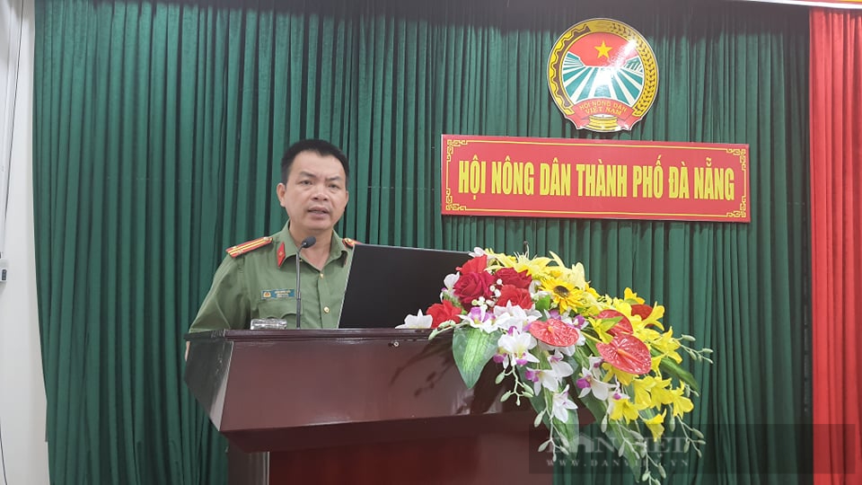 Đà Nẵng: Hội Nông dân tập huấn tuyên truyền phòng chống tội phạm - Ảnh 2.