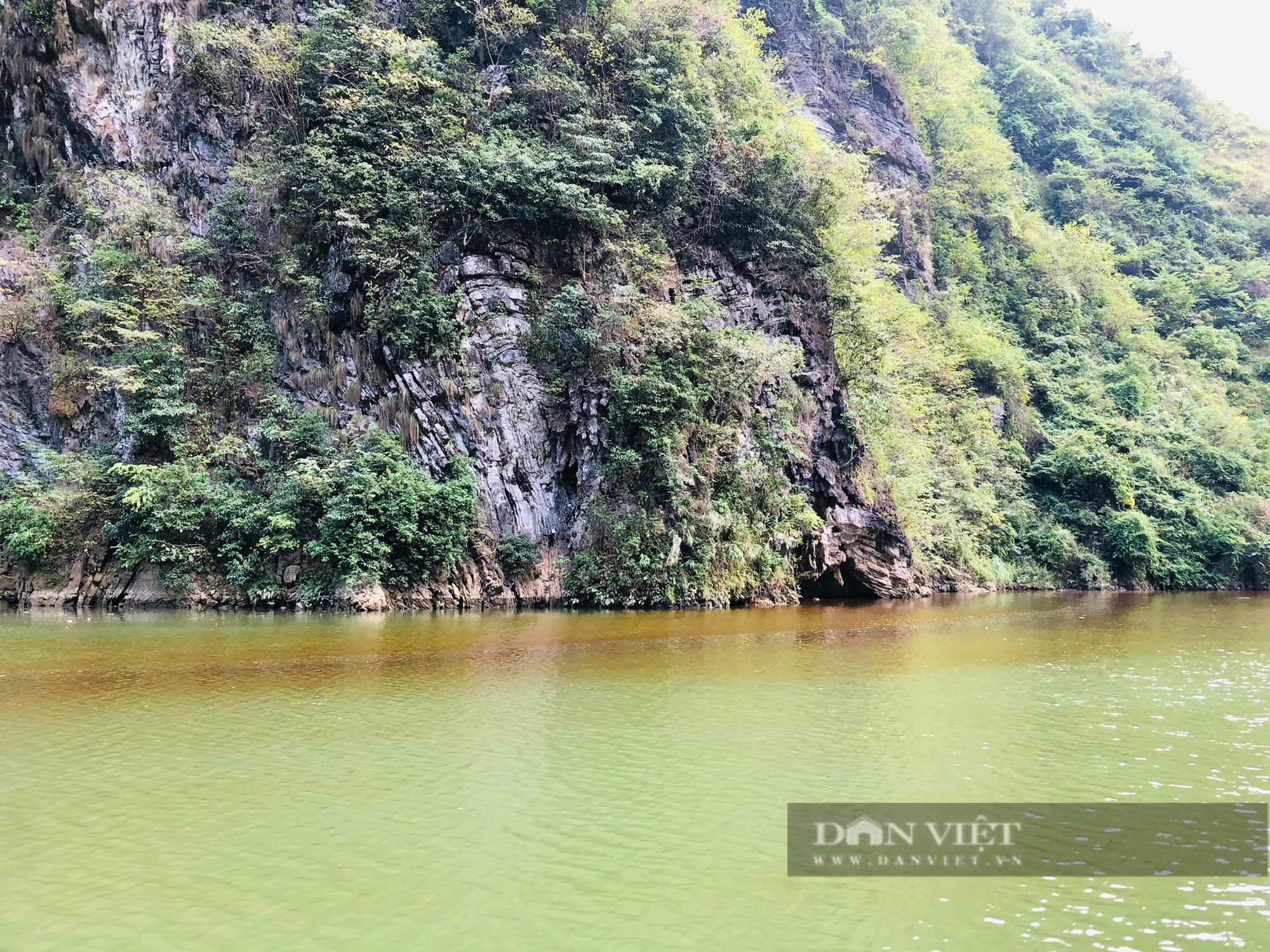 Vụ vết dầu lớn trên hồ thủy điện Nho Quế 1: Sở Văn hóa, Thể thao và Du lịch Hà Giang vào cuộc  - Ảnh 2.