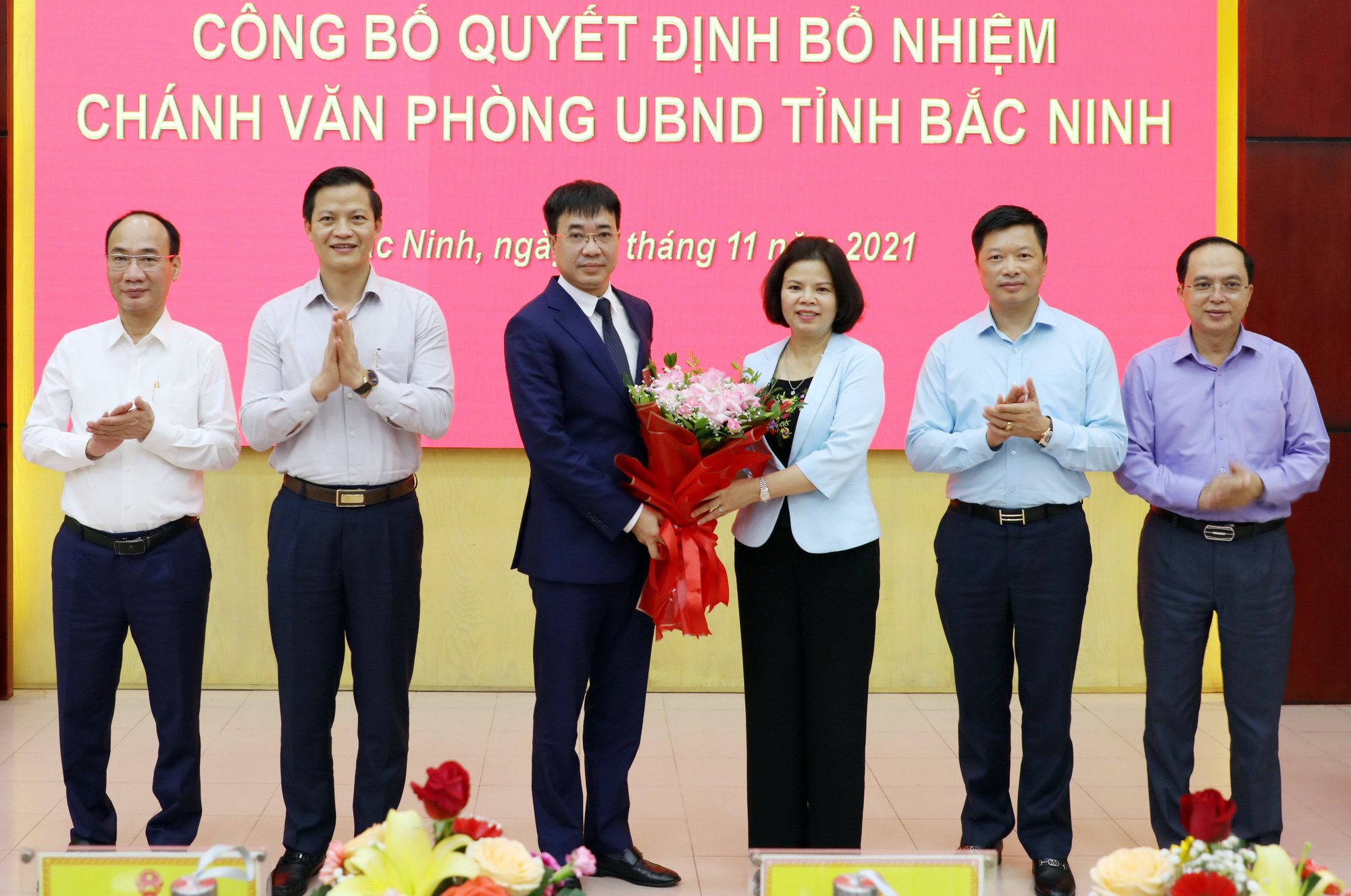 Ông Vũ Huy Phương được bổ nhiệm giữ chức Chánh văn phòng UBND tỉnh Bắc Ninh - Ảnh 2.