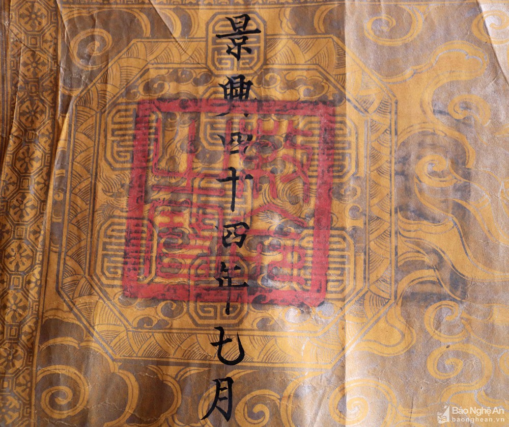 Độc đáo nhà thờ họ Nguyễn Thịnh đại tôn ở Nghệ An lưu giữ 11 sắc phong cổ quý hiếm - Ảnh 6.