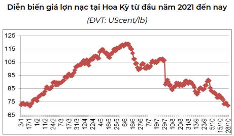 Ngành chăn nuôi lợn cuối năm 2021 đang đối mặt với điều gì? - Ảnh 1.