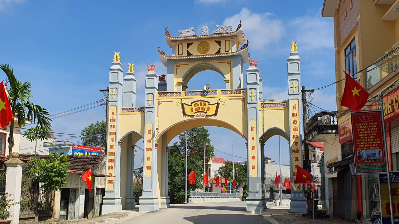 Xã Thiệu Trung hướng đến xây dựng xã nông thôn mới nâng cao đầu tiên của huyện Thiệu Hóa - Ảnh 1.
