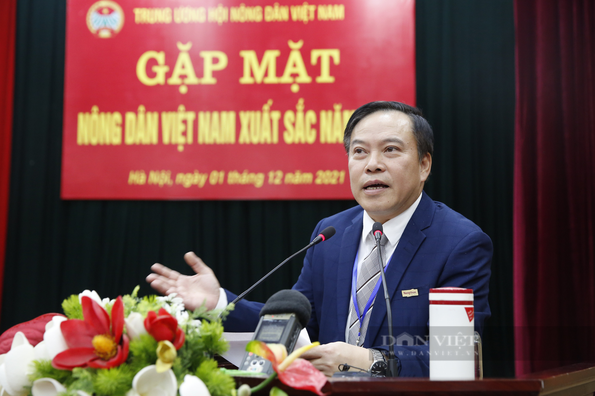 Ảnh: Thường trực Trung ương Hội Nông dân Việt Nam gặp mặt nông dân xuất sắc năm 2021 - Ảnh 4.