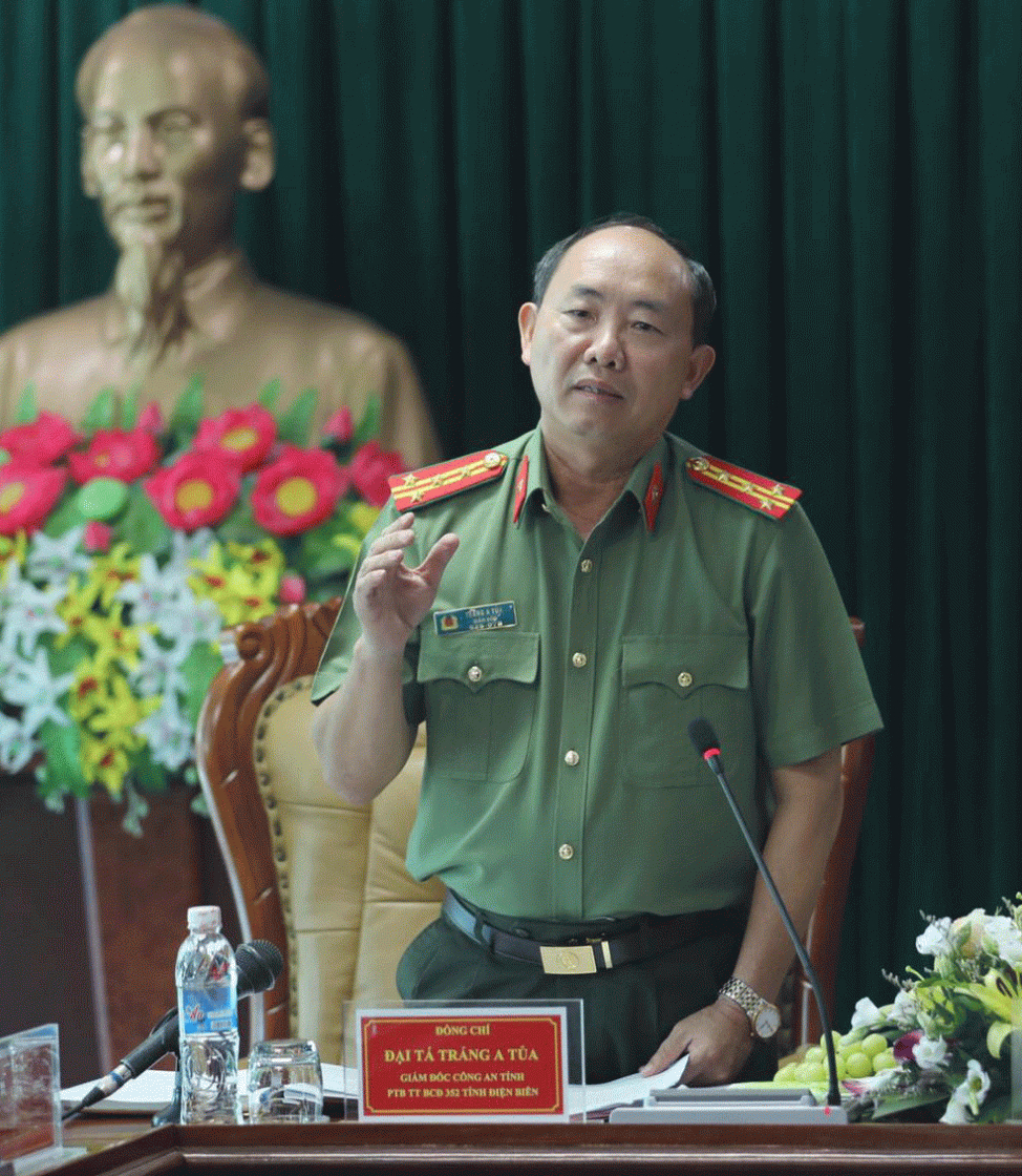 Đại tá, ĐBQH Tráng A Tủa thôi giữ chức Giám đốc công an tỉnh Điện Biên - Ảnh 1.