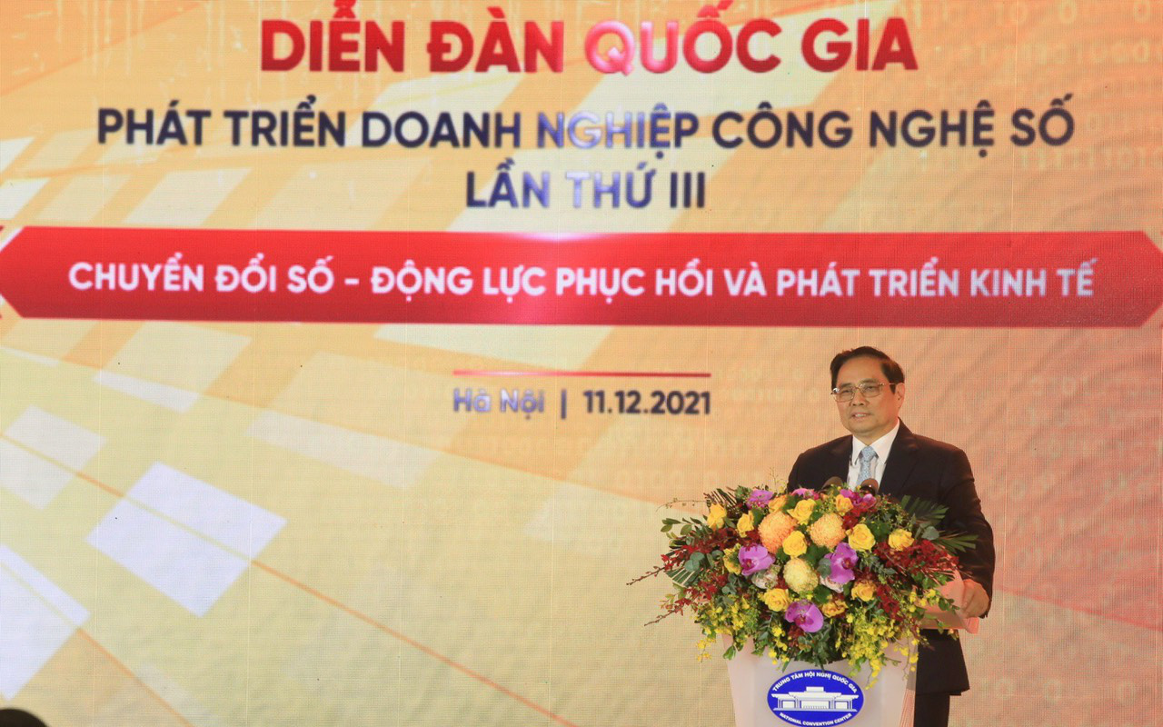 Thủ tướng Phạm Minh Chính: "Phải thể hiện tinh thần dân tộc trong chuyển đổi số"