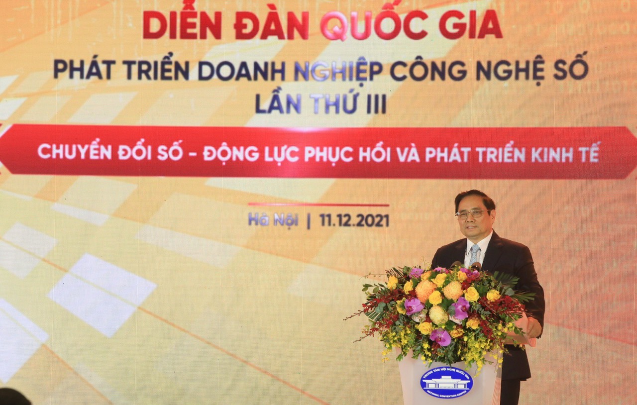 Thủ tướng Phạm Minh Chính: &quot;Phải thể hiện tinh thần dân tộc trong chuyển đổi số&quot; - Ảnh 1.