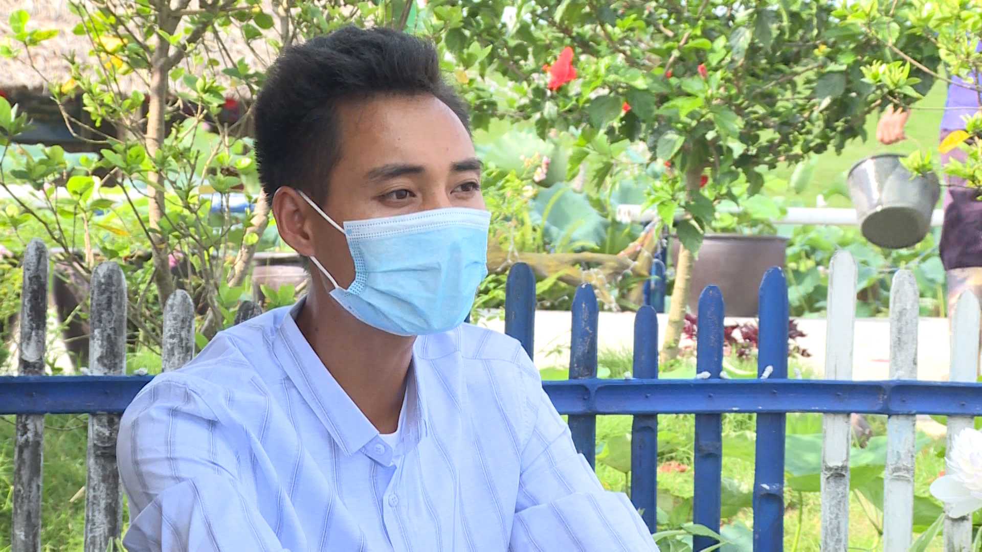 Một anh nông dân tỉnh Thái Bình hướng dẫn kỹ thuật trồng sen, chăm sóc sen mini trong chậu - Ảnh 2.