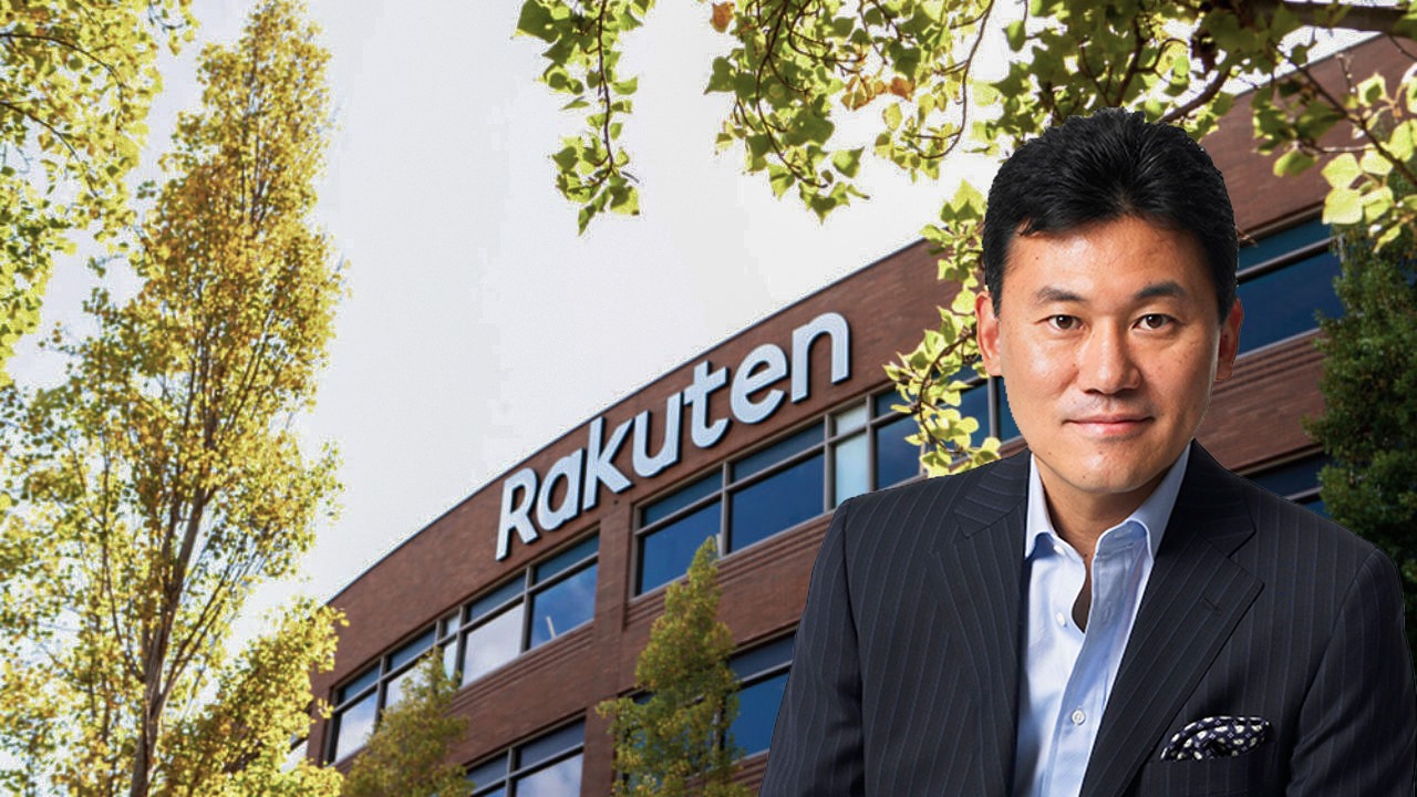 Hiroshi Mikitani là người sáng lập kiêm Giám đốc điều hành của Rakuten, nhà bán lẻ thương mại điện tử lớn nhất Nhật Bản. Ảnh: @AFP.