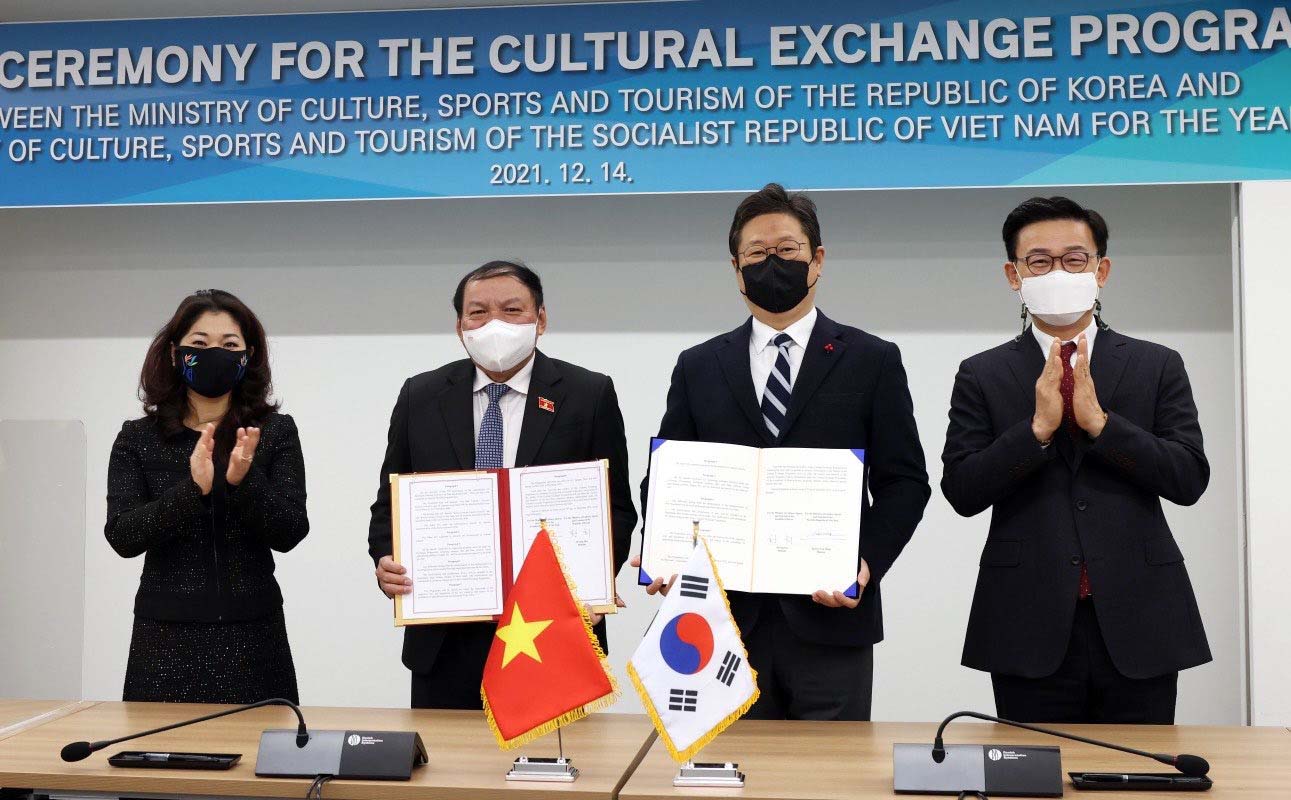 Việt Nam – Hàn Quốc tăng cường hợp tác văn hóa, thể thao và du lịch - Ảnh 1.
