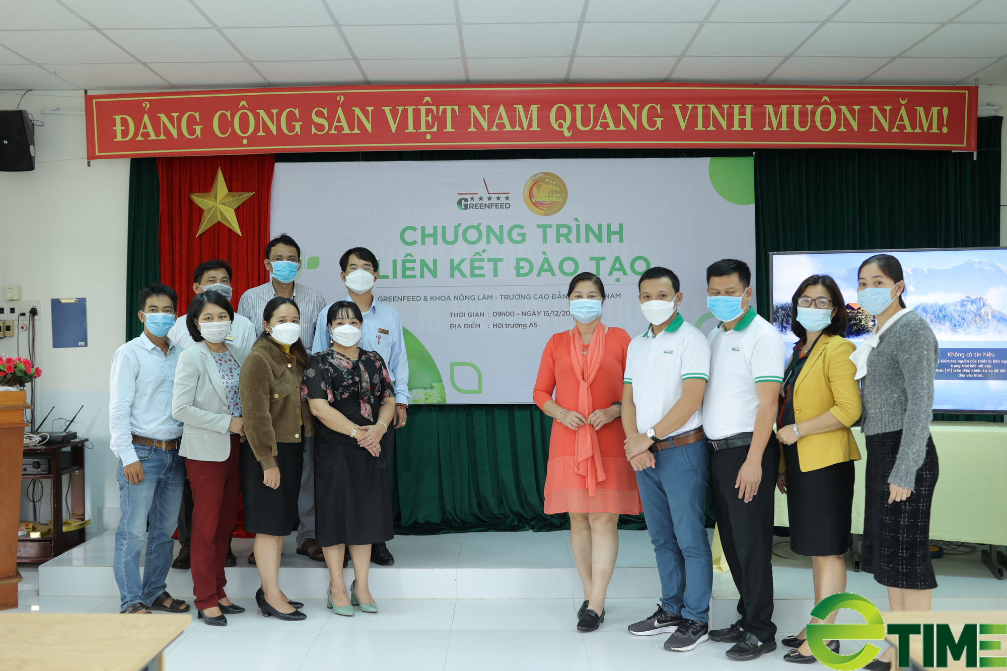 Trường Cao đẳng Quảng Nam và Công ty GreenFeed triển khai chương trình “Hạt giống tài năng”  - Ảnh 5.