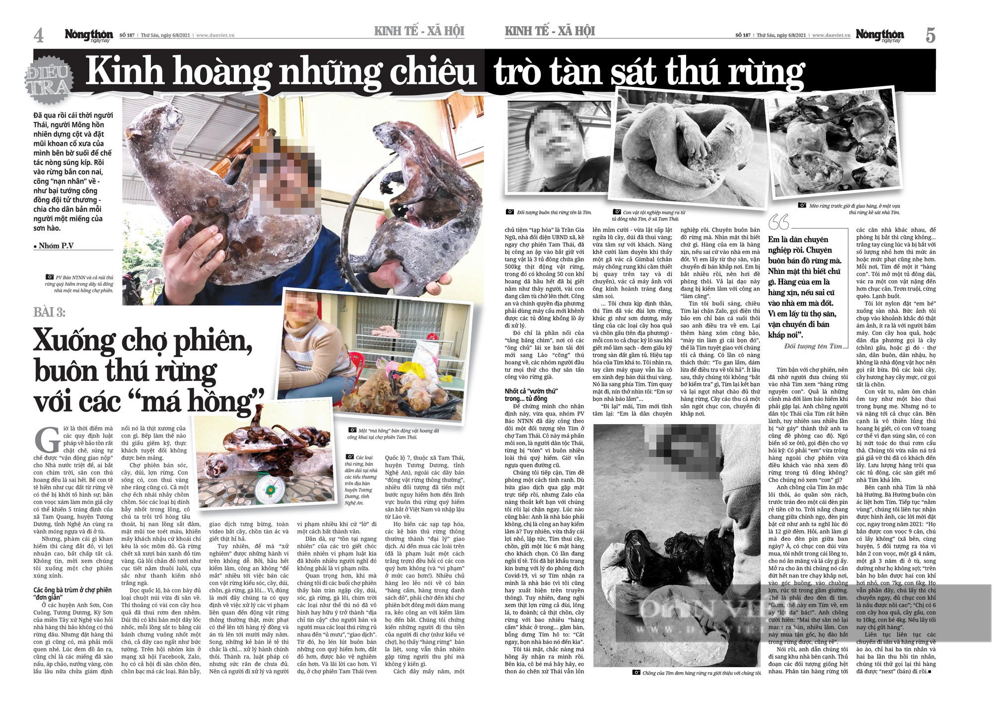 Báo điện tử Dân Việt lần thứ hai liên tiếp đoạt Giải báo chí bảo vệ động vật hoang dã - Ảnh 4.