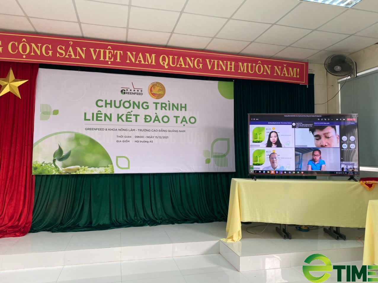 Trường Cao đẳng Quảng Nam và Công ty GreenFeed triển khai chương trình “Hạt giống tài năng”  - Ảnh 3.