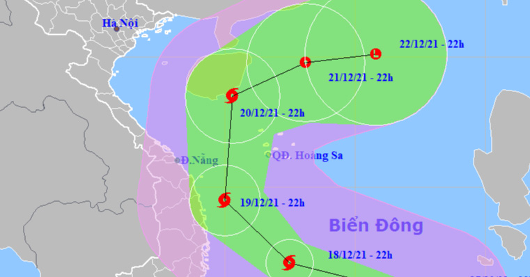 Tin mới nhất về bão số 9: Bão số 9