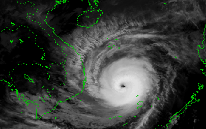 Bão số 9 vừa tăng lên 1 cấp, trở thành cơn bão có cấp gió mạnh nhất lịch sử bão trên Biển Đông